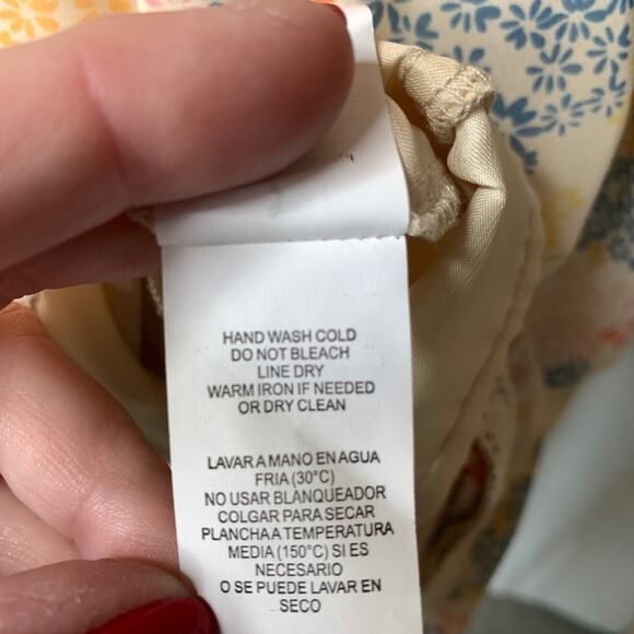 Kensie Pretty Tiered Ruffle Slip Dress - Lace Trim Sz Small NWOT - Picture 7 of 8